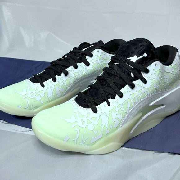 Nike Air Jordan Zion 3 No Guts White/Barley Volt/Black DR0675-110 Size 11.5M - Picture 2 of 7
